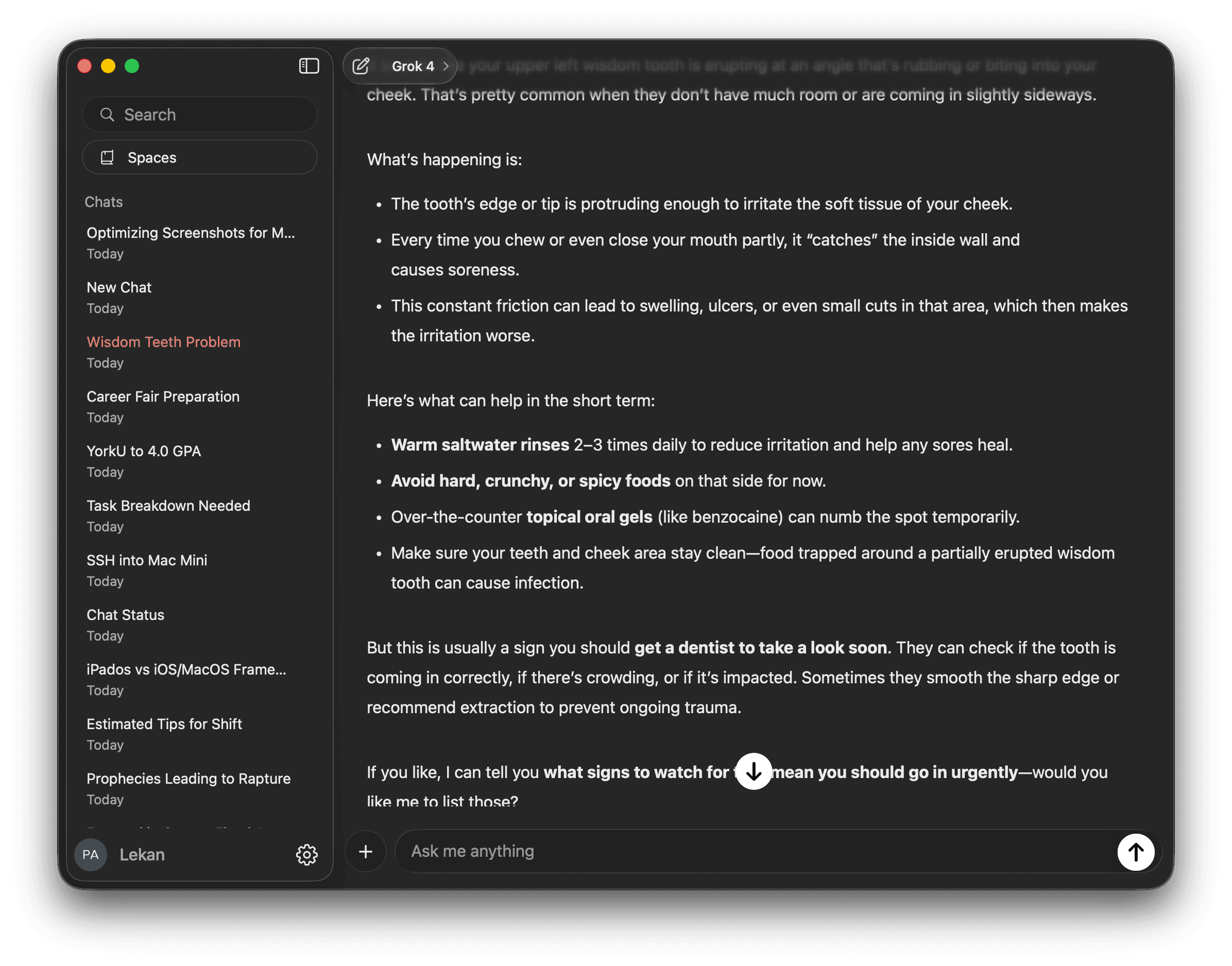 StudyBuddy on Desktop